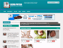 Tablet Screenshot of physiosilvia.com